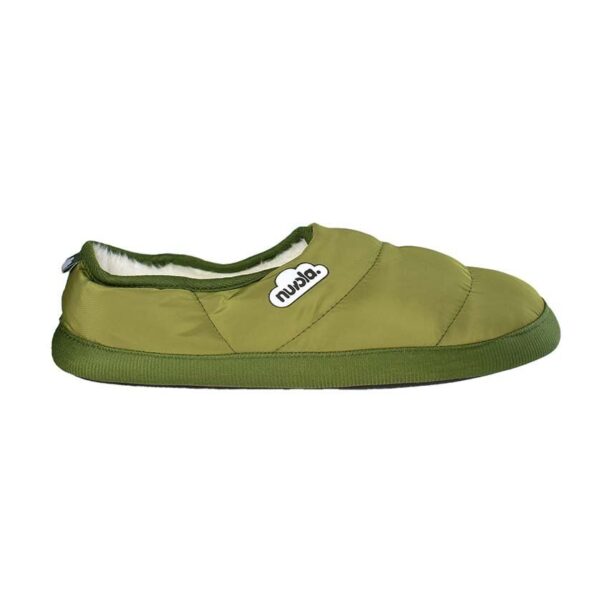 papuci de casa Classic Chill culoarea verde