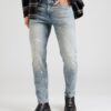 s.Oliver Jeans  albastru deschis / alb