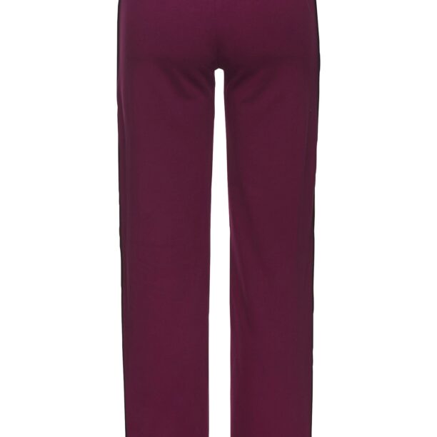 s.Oliver Pantaloni  culoarea pielii / roșu burgundy / negru preţ