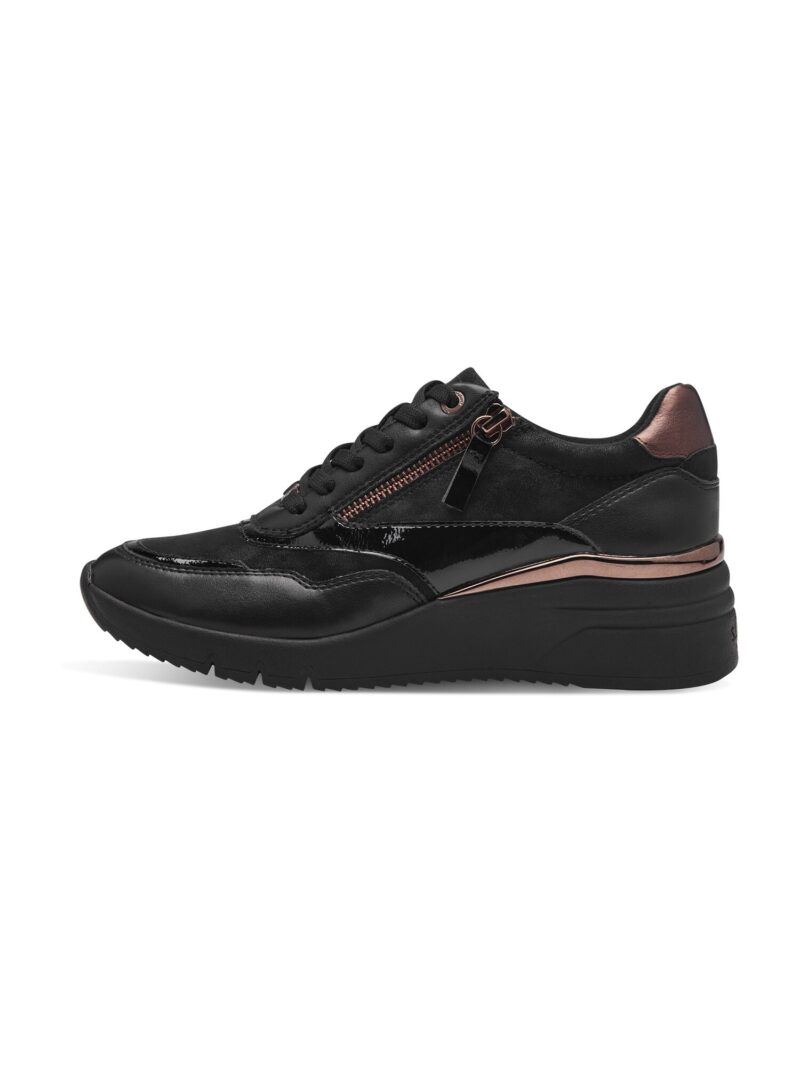 s.Oliver Sneaker low  arămiu / negru