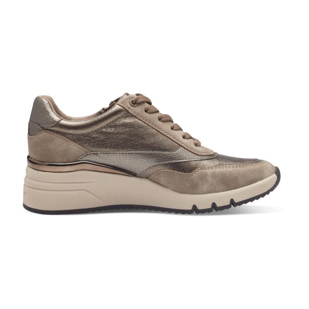 Preţ s.Oliver Sneaker low  ciocolatiu / brocart