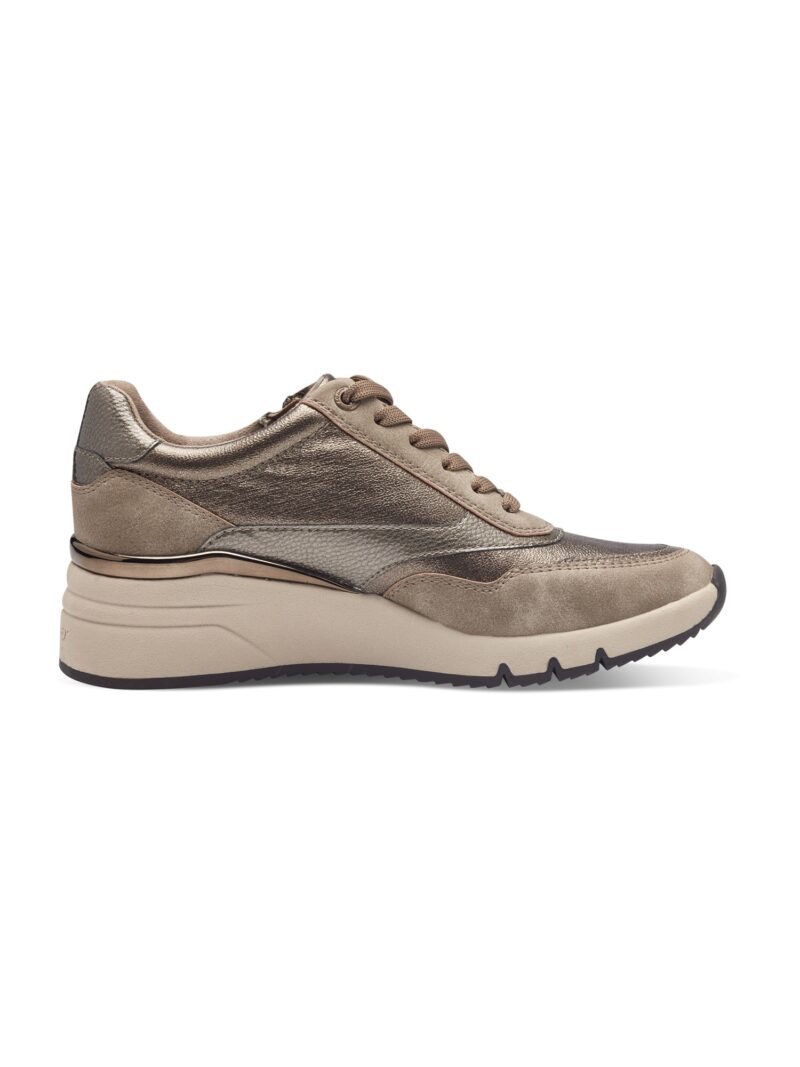 Preţ s.Oliver Sneaker low  ciocolatiu / brocart