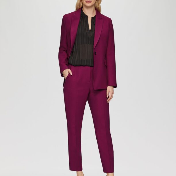 s.Oliver BLACK LABEL Pantaloni cu dungă  fucsia