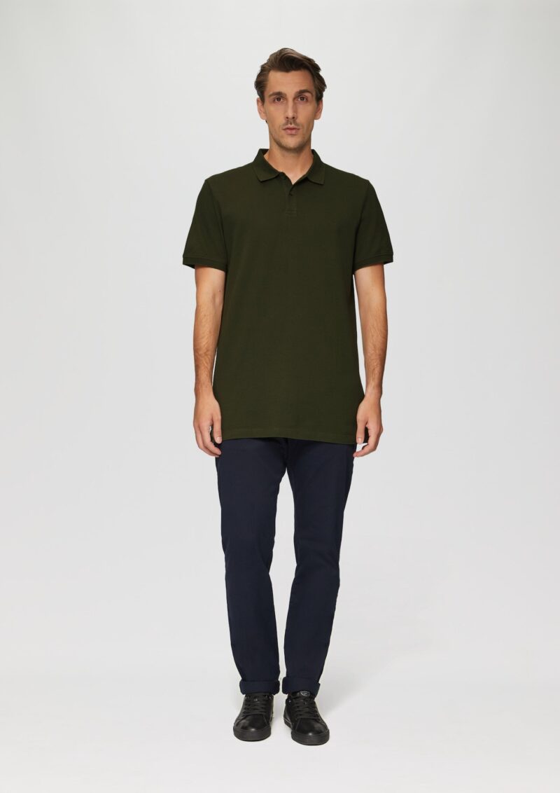 s.Oliver Red Label Big & Tall Tricou  verde închis