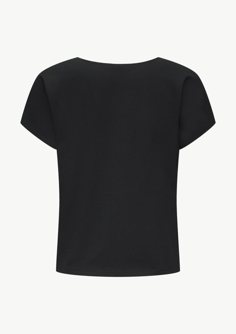 s.Oliver Tricou  negru / alb