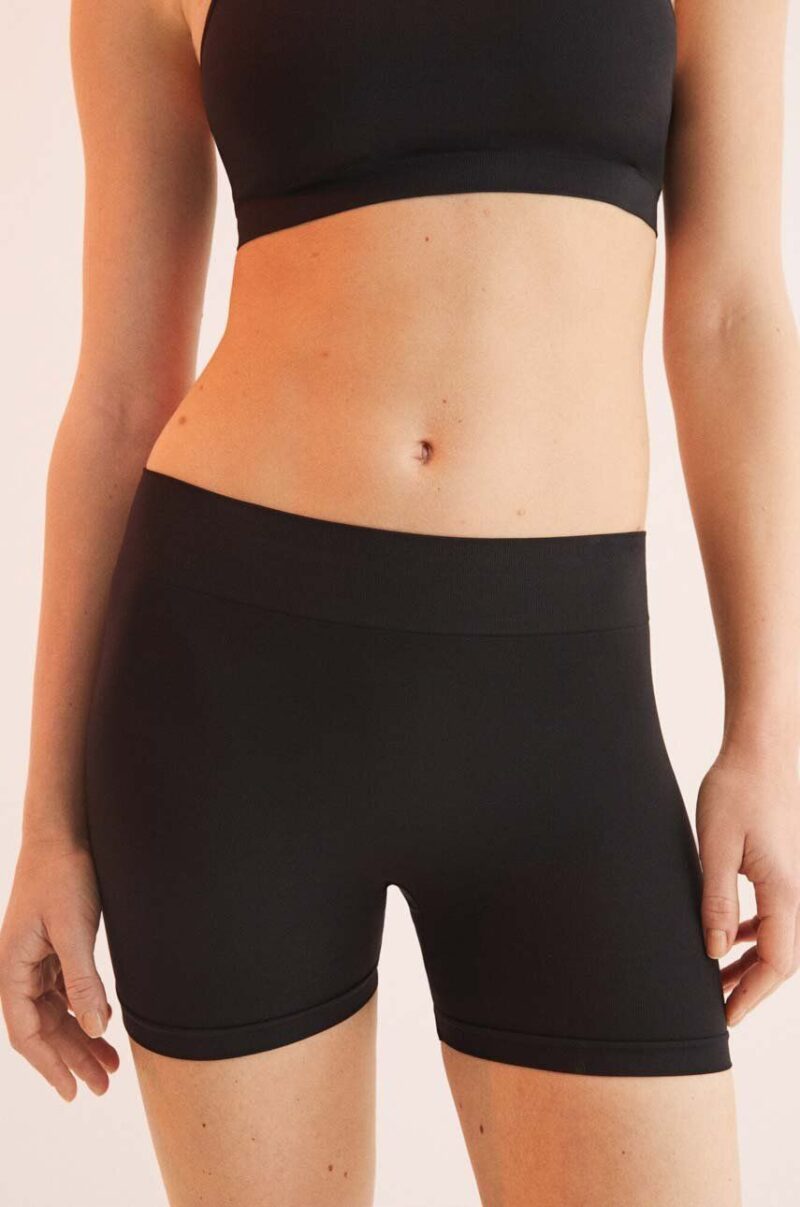 women'secret boxeri SEAMLESS 3 culoarea negru