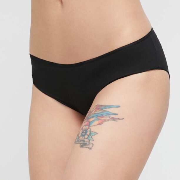 women'secret chiloti 3-pack culoarea negru