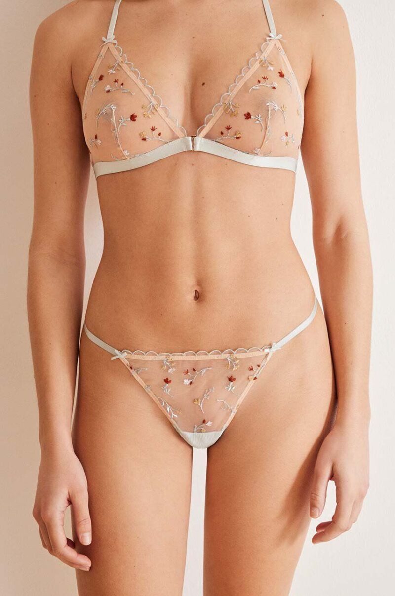 women'secret tanga SOFT FEMININE transparent