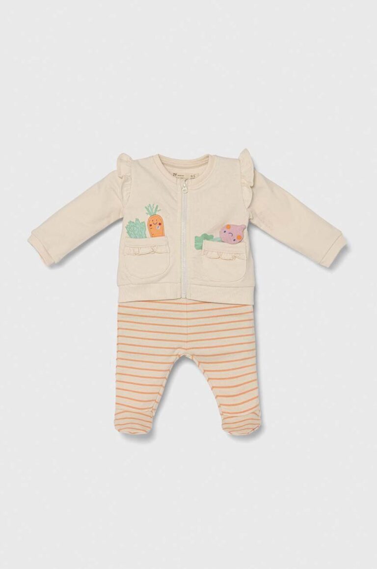 zippy compleu bebe culoarea bej