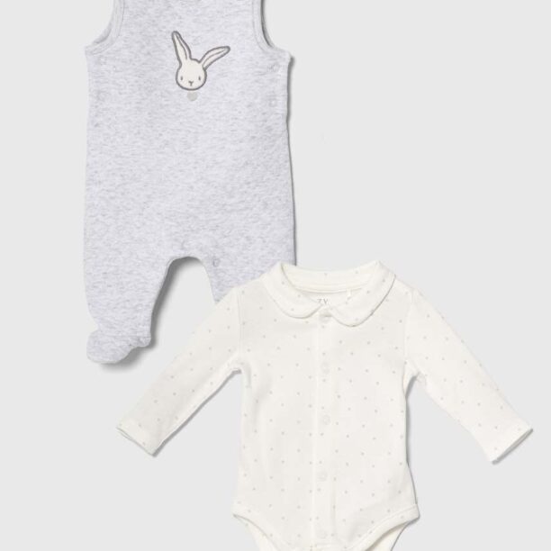 zippy compleu bebe culoarea gri