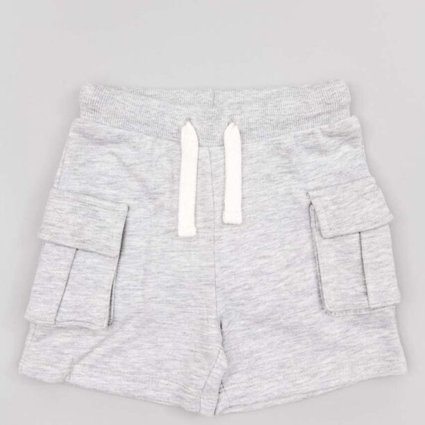 zippy pantaloni scurti bebe culoarea gri