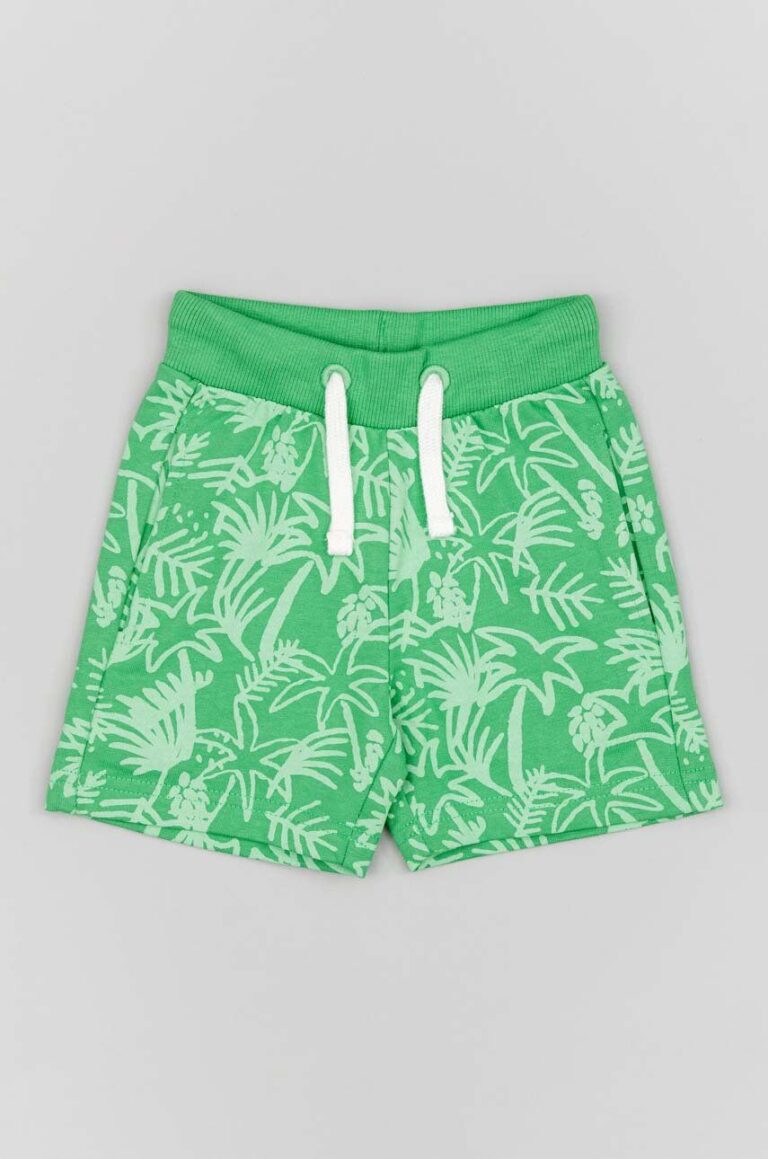 zippy pantaloni scurti bebe culoarea verde