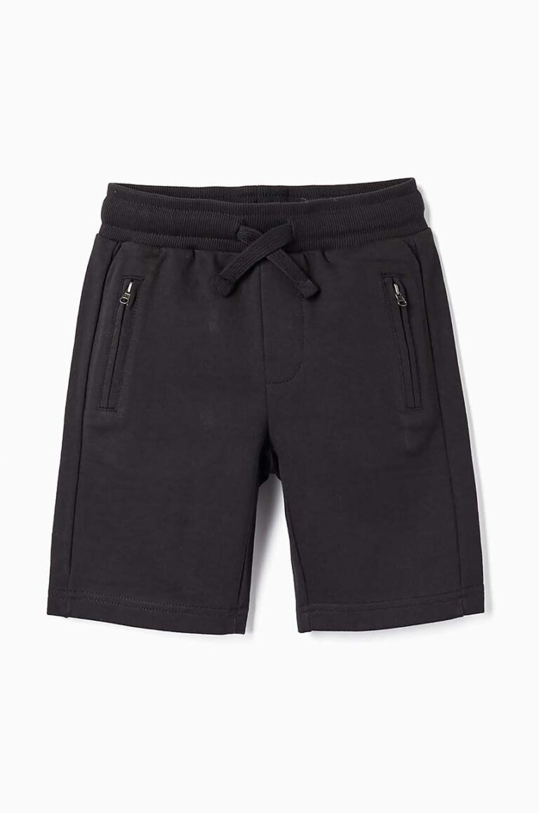 zippy pantaloni scurti copii culoarea negru