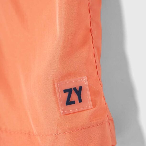 zippy pantaloni scurti de baie copii culoarea portocaliu preţ