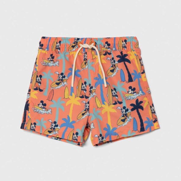 zippy pantaloni scurti de baie copii culoarea portocaliu