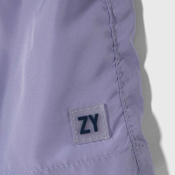 zippy pantaloni scurti de baie copii culoarea violet preţ