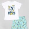 zippy pijamale de bumbac pentru copii x Disney culoarea turcoaz