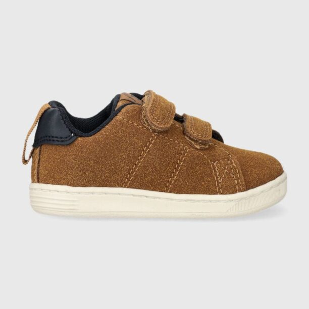 zippy sneakers pentru copii culoarea maro