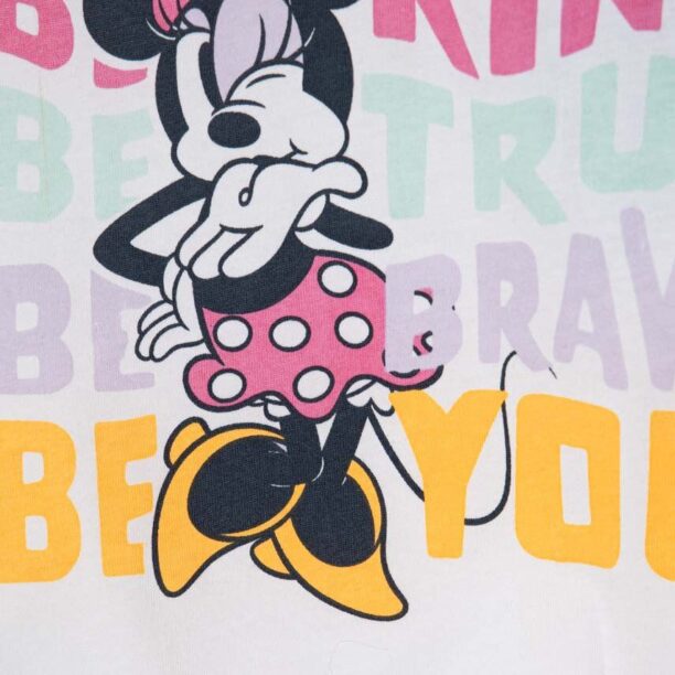 zippy tricou de bumbac pentru copii x Disney culoarea alb preţ