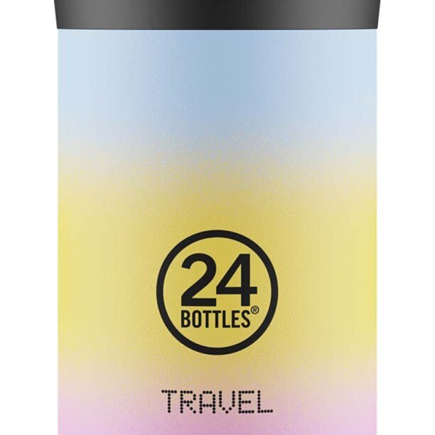 24bottles cana termica Travel Tumbler 350ml  Aurora culoarea galben