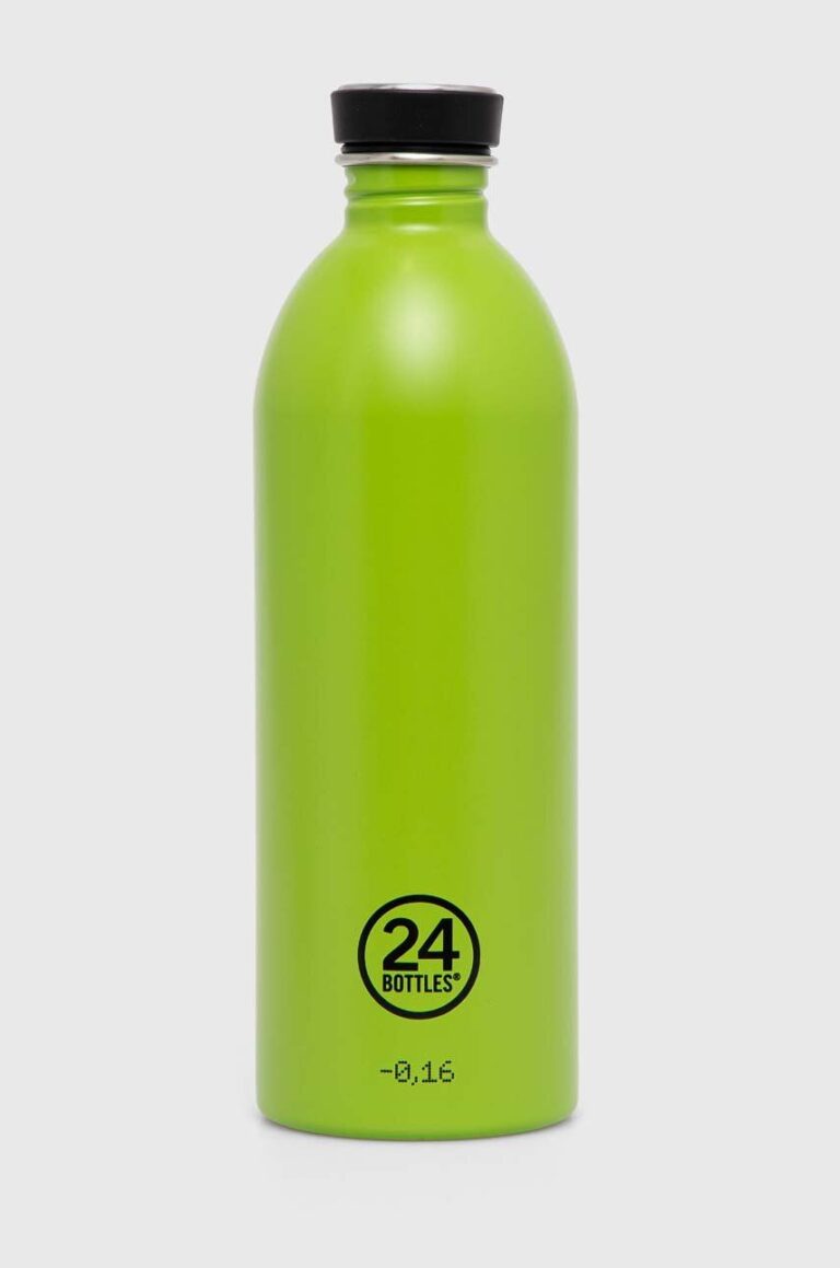 24bottles sticla Urban Bottle 1000ml Lime Green culoarea verde