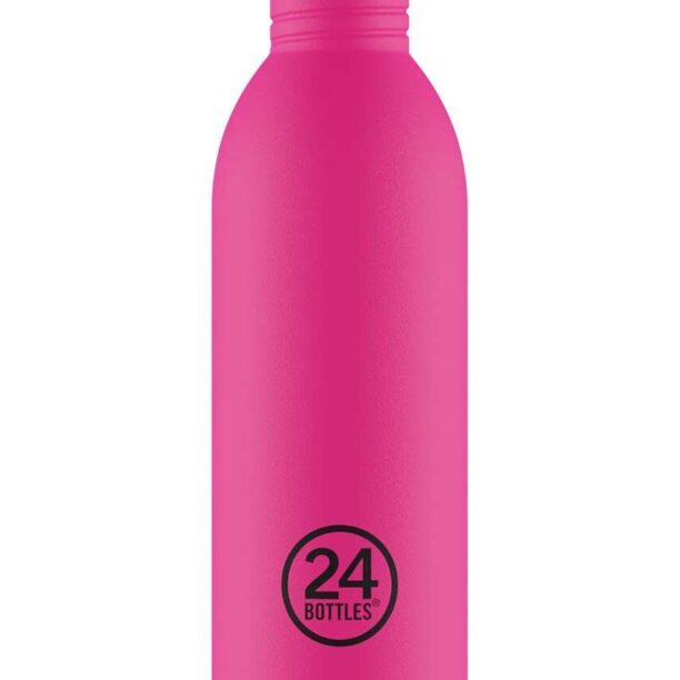 24bottles sticla Urban Bottle 500ml Stone Passion Pink culoarea roz