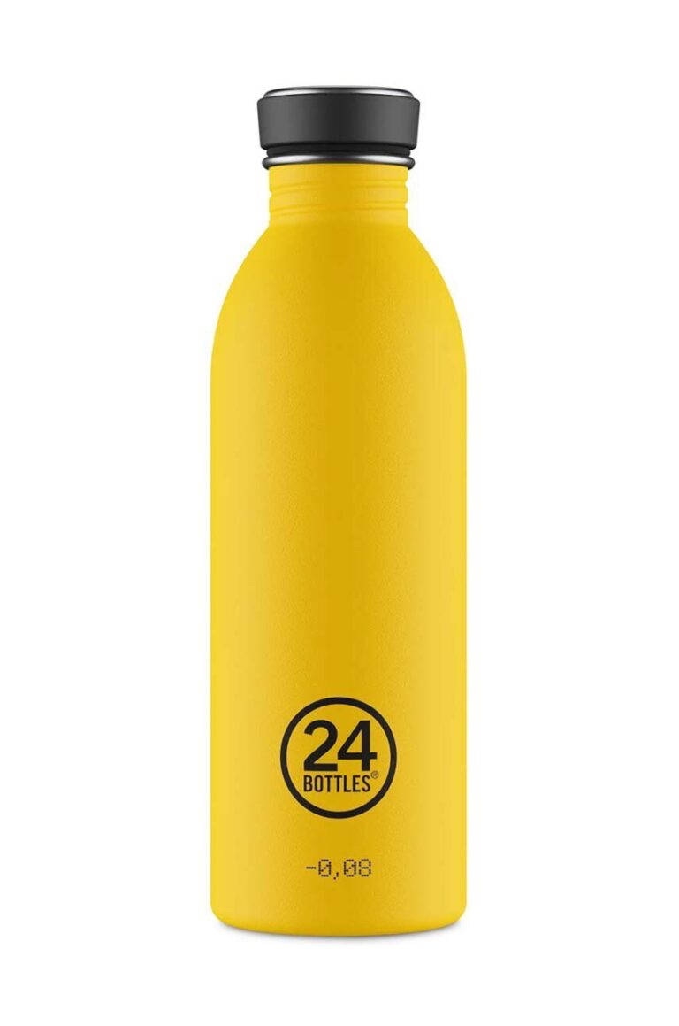 24bottles sticla Urban Bottle 500ml Stone Taxi Yellow culoarea galben