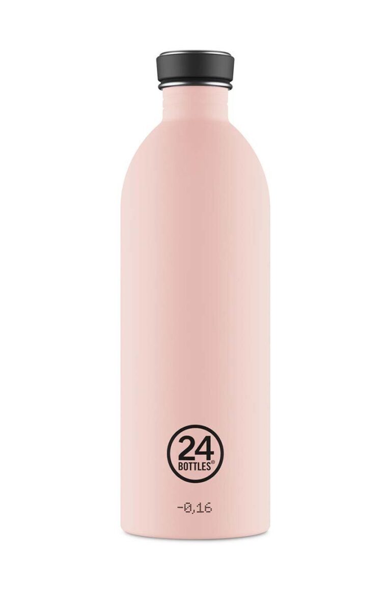 24bottles sticla de apa Urban Bottle 1000ml Dusty Pink culoarea roz