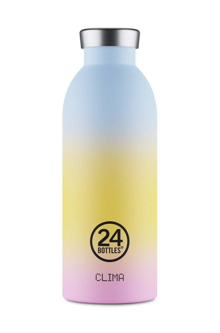 24bottles sticla termica Clima Bottle 500ml Aurora culoarea galben