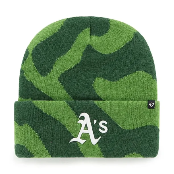 47 brand caciula MLB Oakland Athletics culoarea verde