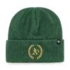 47 brand caciula MLB Oakland Athletics culoarea verde