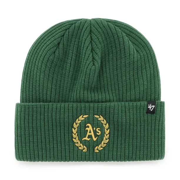 47 brand caciula MLB Oakland Athletics culoarea verde