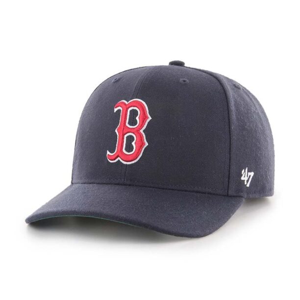 47 brand sapca MLB Boston Red Sox culoarea albastru marin