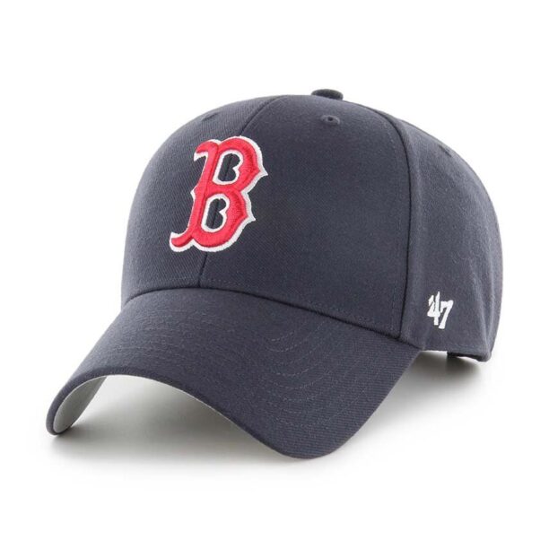 47 brand sapca MLB Boston Red Sox culoarea albastru marin