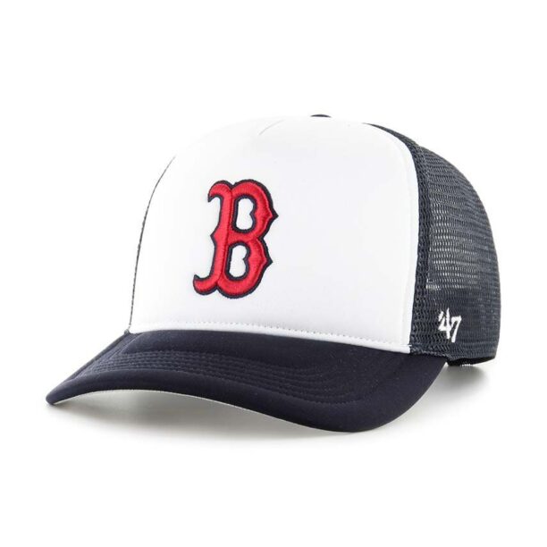 47 brand sapca MLB Boston Red Sox culoarea albastru marin