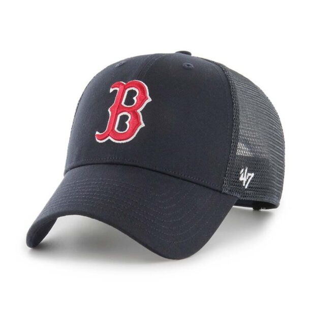 47 brand sapca MLB Boston Red Sox culoarea albastru marin