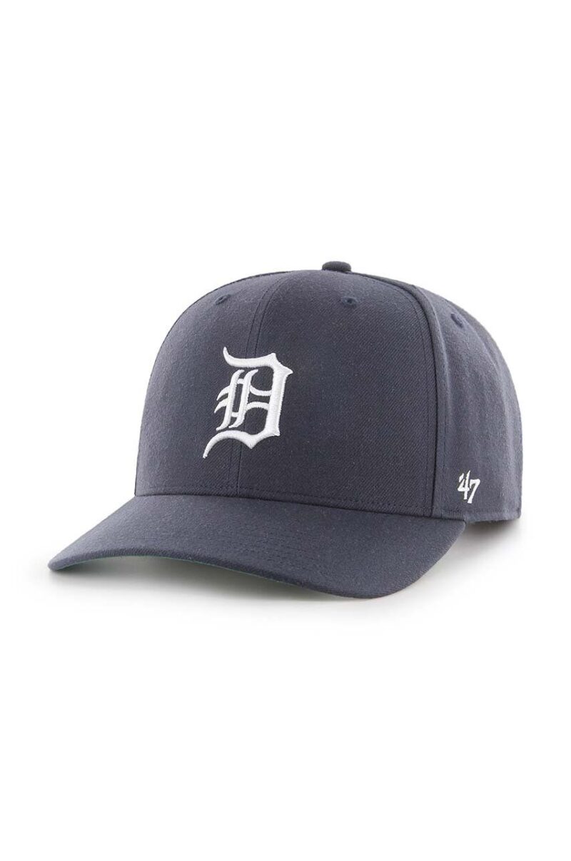 47 brand sapca MLB Detroit Tigers culoarea albastru marin