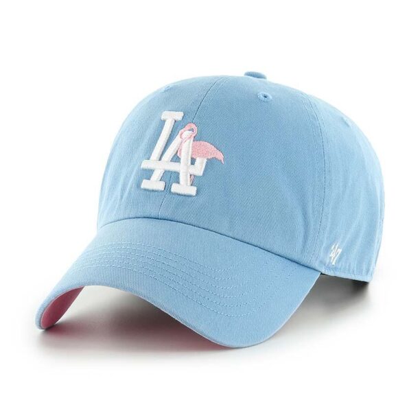 47 brand sapca MLB Los Angeles Dodgers cu imprimeu