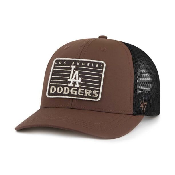 47 brand sapca MLB Los Angeles Dodgers culoarea maro