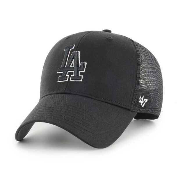 47 brand sapca MLB Los Angeles Dodgers culoarea negru