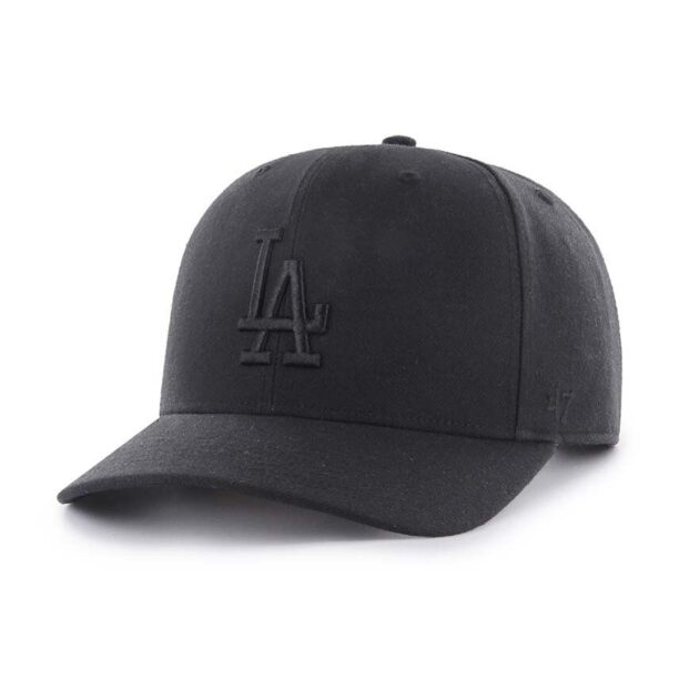 47 brand sapca MLB Los Angeles Dodgers culoarea negru