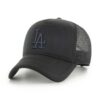 47 brand sapca MLB Los Angeles Dodgers culoarea negru