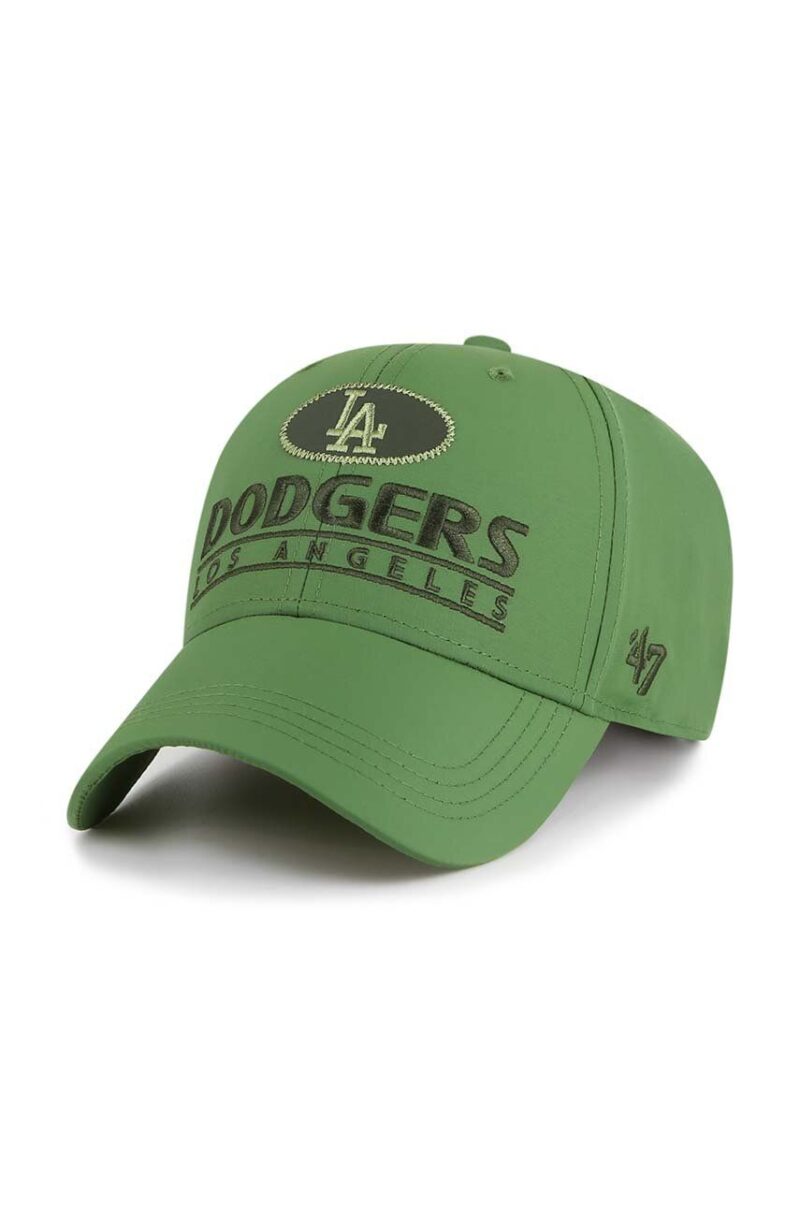 47 brand sapca MLB Los Angeles Dodgers culoarea verde