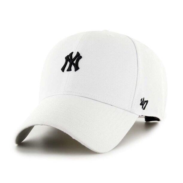 47 brand sapca MLB New York Yankees culoarea alb