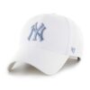 47 brand sapca MLB New York Yankees culoarea alb