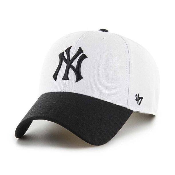 47 brand sapca MLB New York Yankees culoarea alb