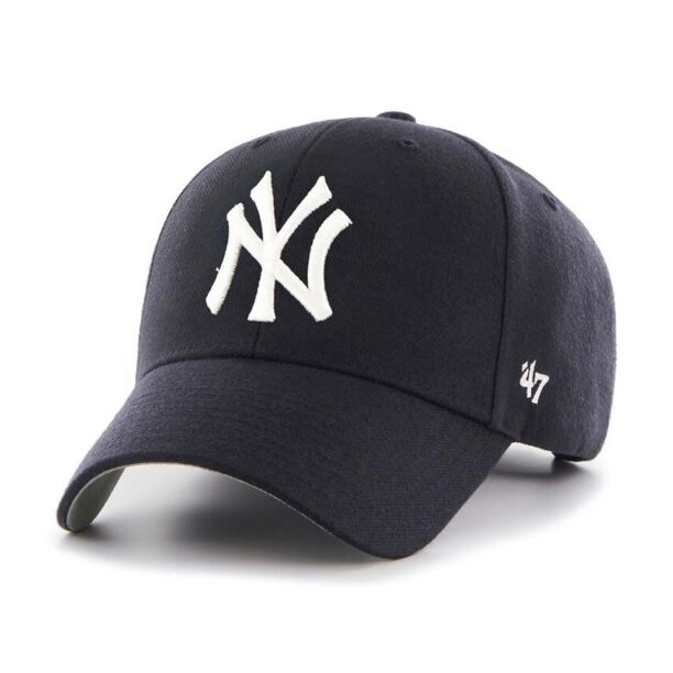 47 brand sapca MLB New York Yankees culoarea albastru marin