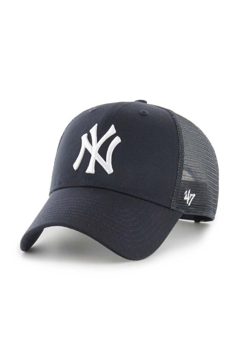 47 brand sapca MLB New York Yankees culoarea albastru marin