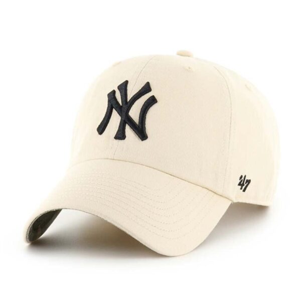 47 brand sapca MLB New York Yankees culoarea bej