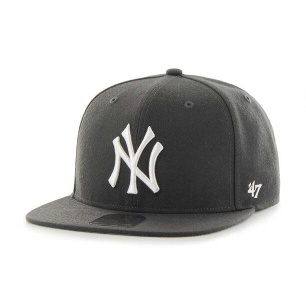 47 brand sapca MLB New York Yankees culoarea gri